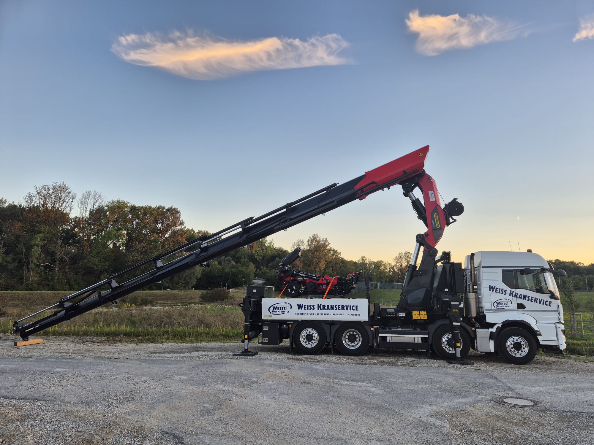 Neu im Fuhrpark: PALFINGER PK 1650 TEC